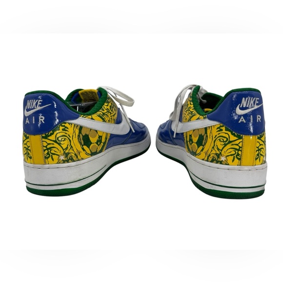 Nike AIR FORCE 1 PREMIUM COLLECTION ROYALE 'RONALDINHO' Size 18 - RARE - Picture 10 of 16